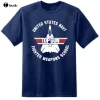 Mens Top Gun Fighter Weapons School T Shirt Maverick Goose Retro Movie Viper